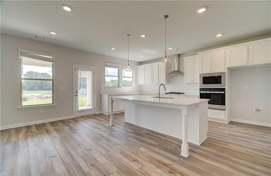 Furnished interior view inside a new home in Grandview at Millers Mill, Stockbridge (Image 3).