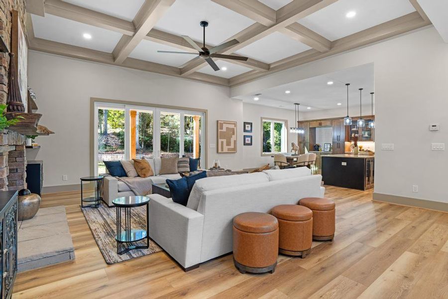 Furnished interior view inside a new home in , Peachtree Corners (Image 16).