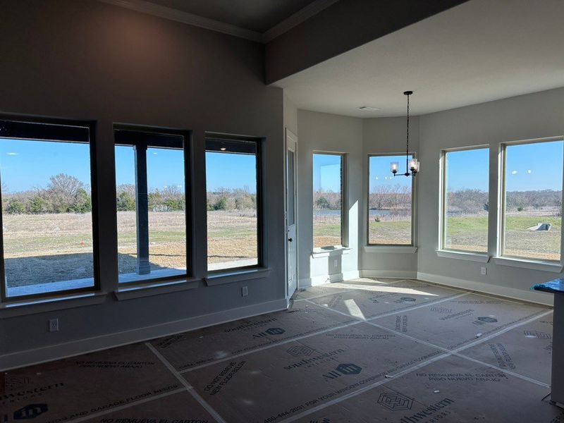 In-progress construction of a new home in Fannin Ranch, Leonard, TX (Image 20).