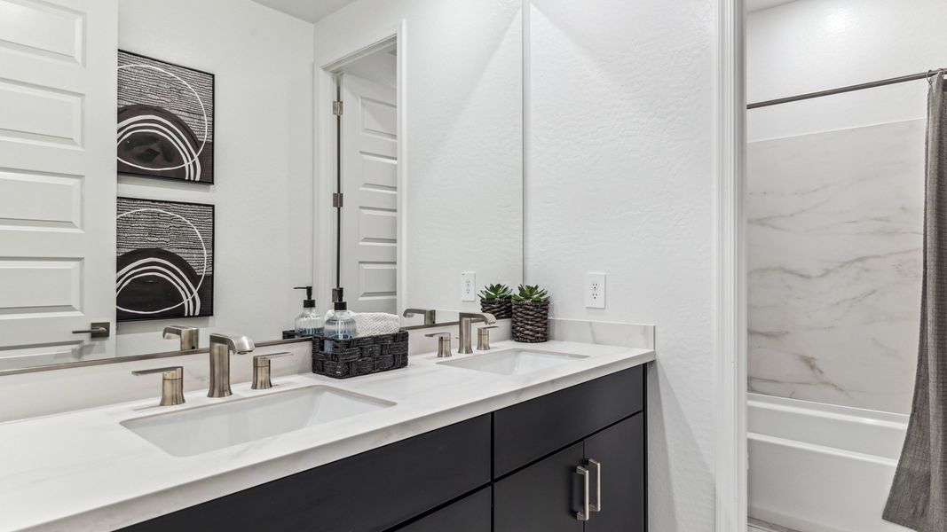 Furnished interior view inside a new home in Avance, Phoenix (Image 28).