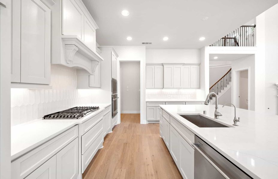 Representative furnished interior of a home built from the 3799AU by Ravenna Homes in Audubon 60′, Magnolia (Image 11).