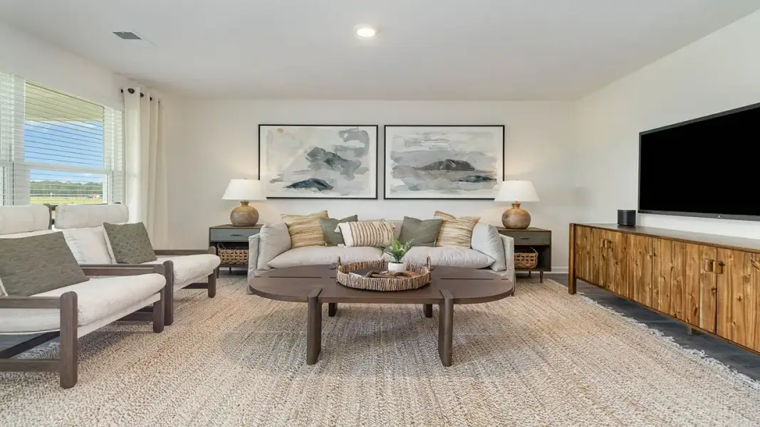 Furnished interior view inside a new home in Cottonwood Place, Tabor City (Image 10). Furnished interior view inside a new home in Cottonwood Place, Tabor City (Image 10).