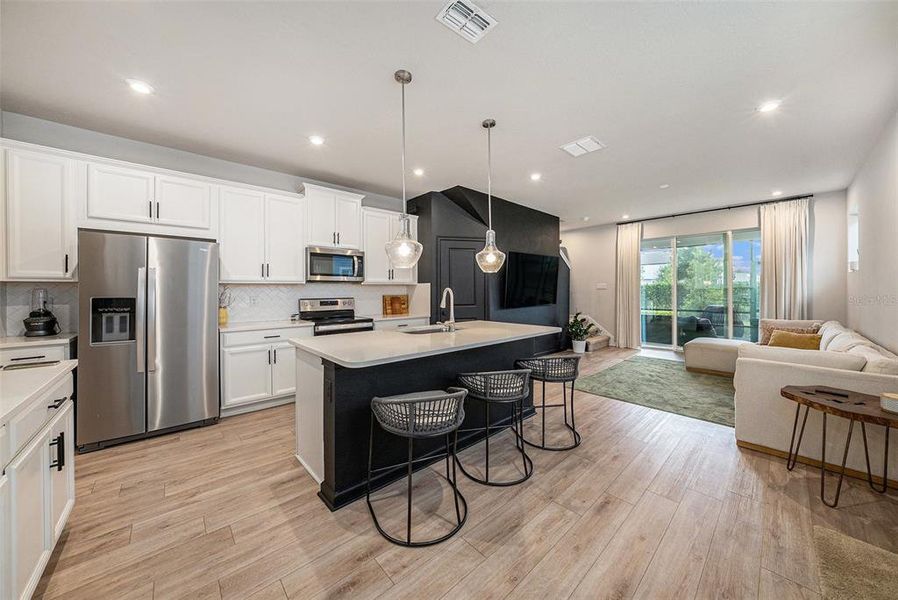 Furnished interior view inside a new home in , Wesley Chapel (Image 9). Furnished interior view inside a new home in , Wesley Chapel (Image 9).