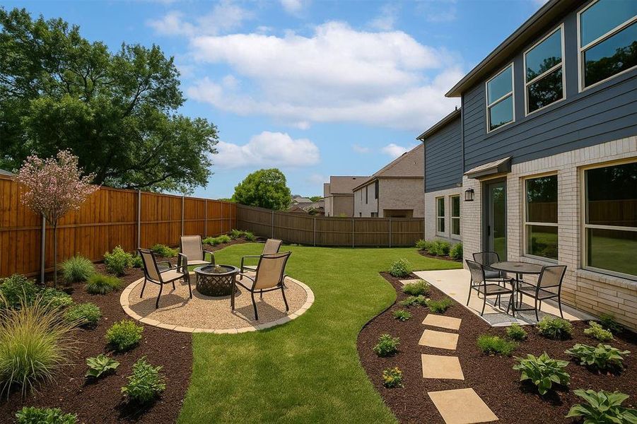 Virtually landscaped Virtually landscaped