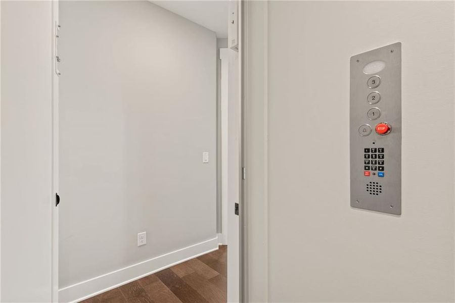 Close-up of interior finishes inside a home in , Woodstock (Image 14).