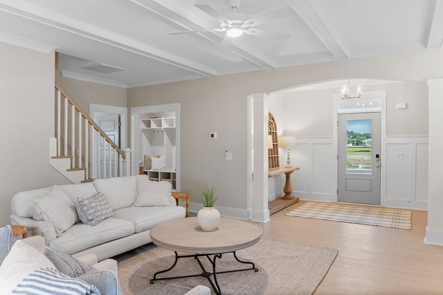 Representative furnished interior of a home built from the Willowbrook by Bill Clark Homes in Riverside Cove, Wilmington (Image 5). Representative furnished interior of a home built from the Willowbrook by Bill Clark Homes in Riverside Cove, Wilmington (Image 5).