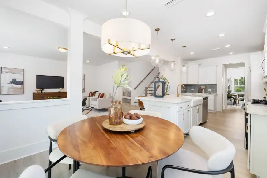 Furnished interior view inside a new home in Meadowview, Pittsboro (Image 5).