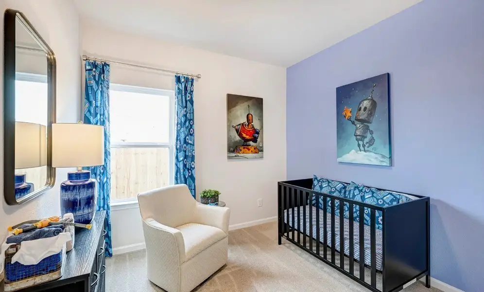 Furnished interior view inside a new home in Jackson Hills, Clarksville (Image 9). Furnished interior view inside a new home in Jackson Hills, Clarksville (Image 9).