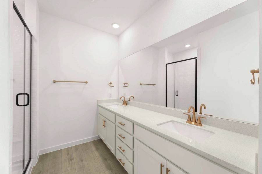 Primary Bathroom featuring the Serene Collection