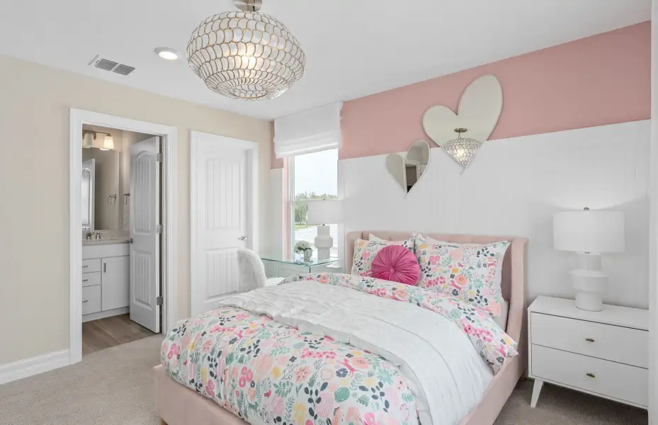 Representative furnished interior of a home built from the Scarlett by Pulte Homes in Waypointe, Port Orange (Image 11).
