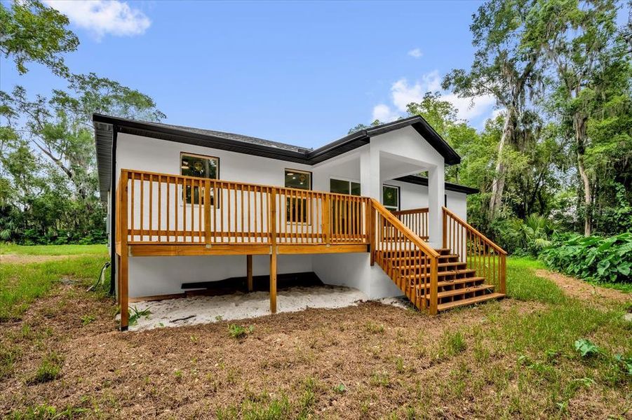 Exterior details and patio area of a home in , Orange City (Image 19). Exterior details and patio area of a home in , Orange City (Image 19).