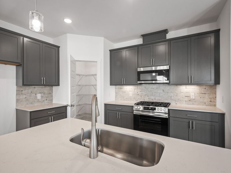 Furnished interior view inside a new home in Sage Farms, White House (Image 12).