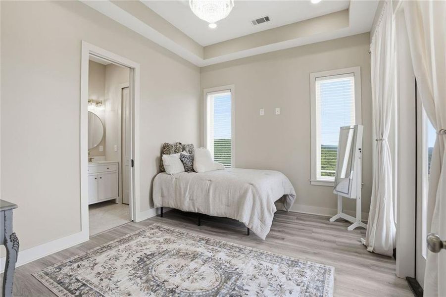 Furnished interior view inside a new home in , Clarkesville (Image 44).