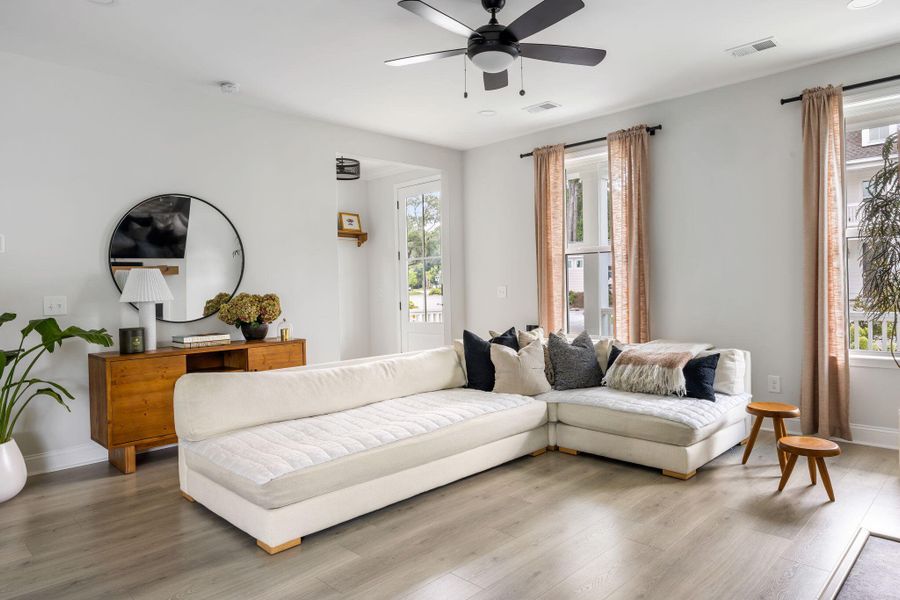 Furnished interior view inside a new home in Twin Lakes, Johns Island (Image 9).