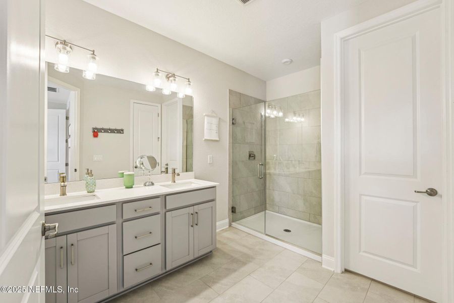 Furnished interior view inside a new home in , Jacksonville (Image 20). Furnished interior view inside a new home in , Jacksonville (Image 20).