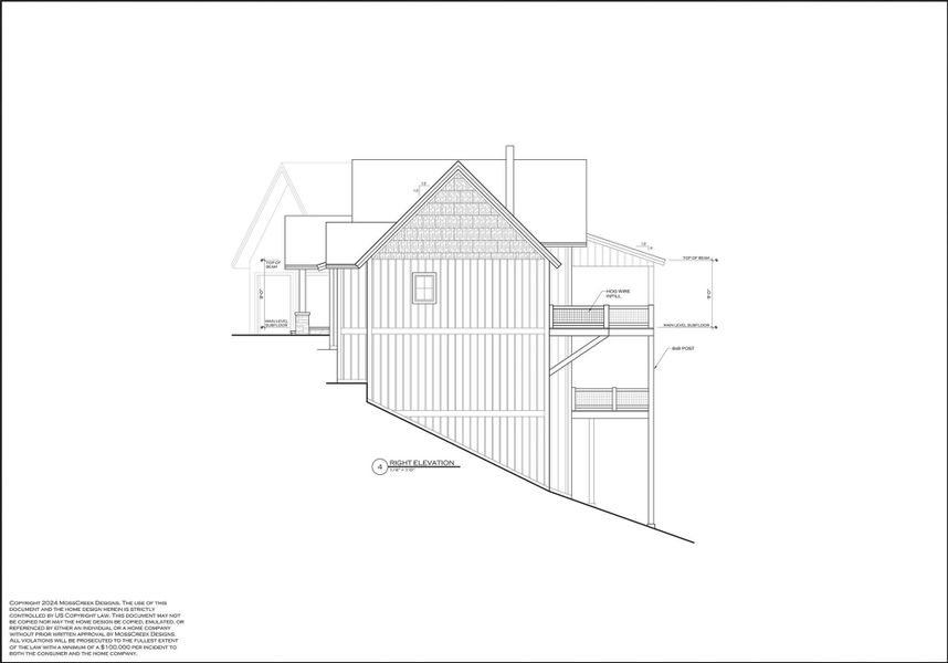 Exterior rendering of this home design in , Asheville, NC (Image 3).
