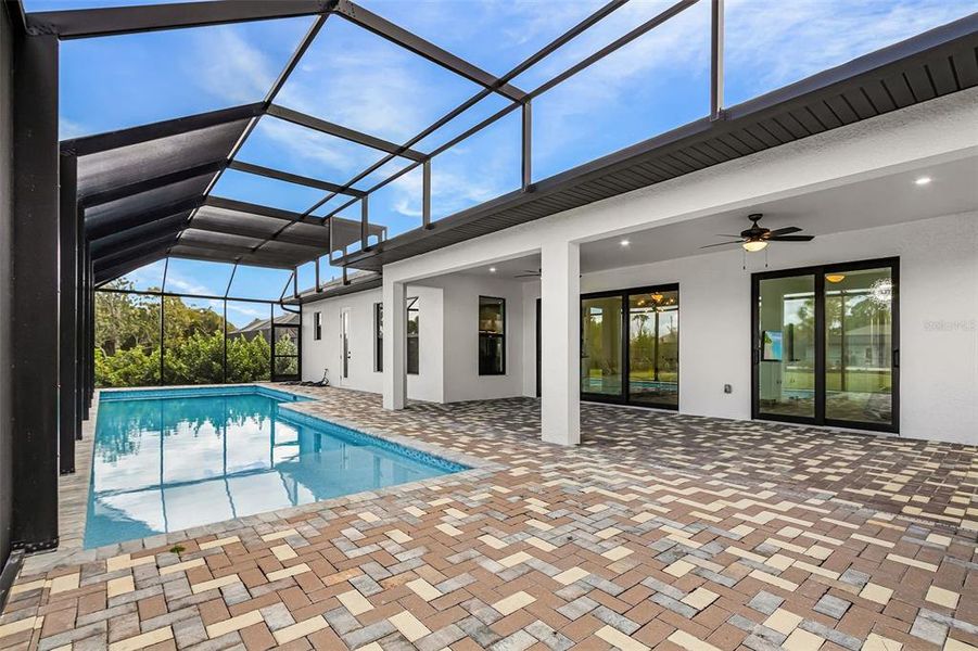 Exterior details and patio area of a home in , Rotonda West (Image 24).