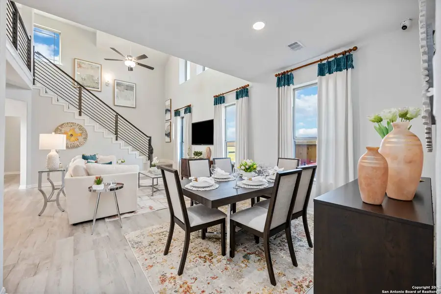 Furnished interior view inside a new home in Hickory Ridge, Elmendorf (Image 3).