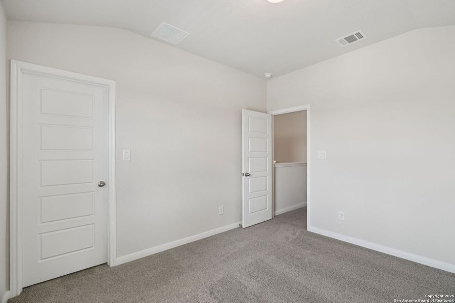 Spacious, unfurnished interior of a new home in Legendary Trails - Classic Series, Cibolo (Image 40). Spacious, unfurnished interior of a new home in Legendary Trails - Classic Series, Cibolo (Image 40).