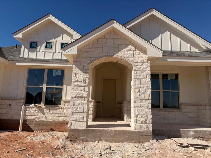 In-progress construction of a new home in , Abilene, TX (Image 5).