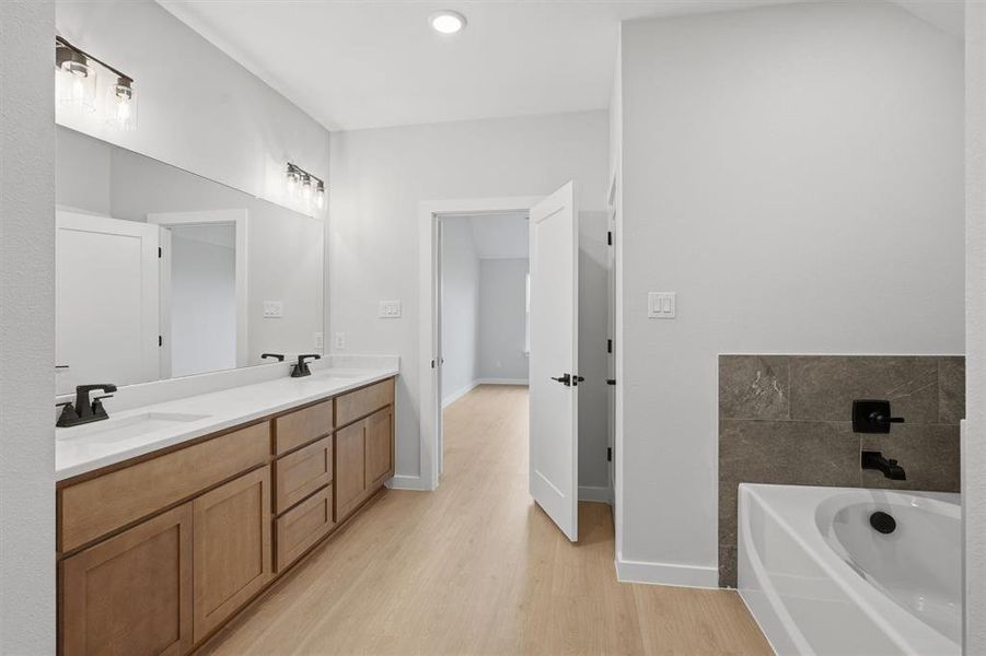 Furnished interior view inside a new home in , Boyd (Image 10).