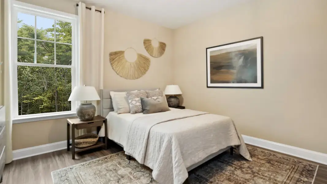 Furnished interior view inside a new home in Blake Pond, Lillington (Image 14). Furnished interior view inside a new home in Blake Pond, Lillington (Image 14).