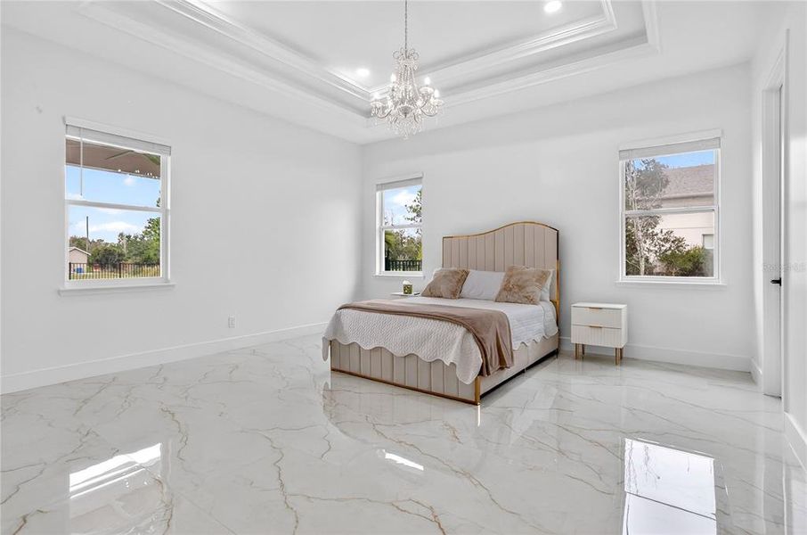 Furnished interior view inside a new home in , Orlando (Image 24).