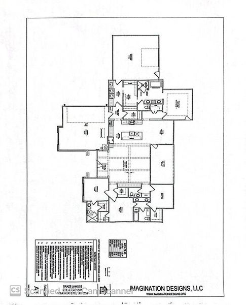 2D floor plan layout of this home in , Weatherford, TX (Image 4).