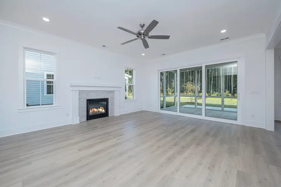Representative unfurnished interior of a home built from the Hampton by Homes by Dickerson in Nexton, Summerville (Image 15). Representative unfurnished interior of a home built from the Hampton by Homes by Dickerson in Nexton, Summerville (Image 15).