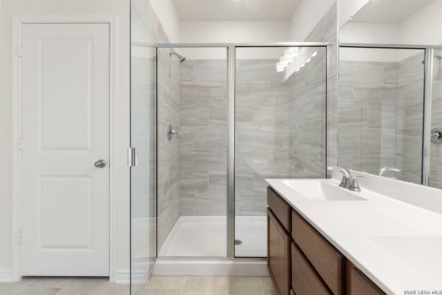 Furnished interior view inside a new home in Knox Ridge, Converse (Image 11).