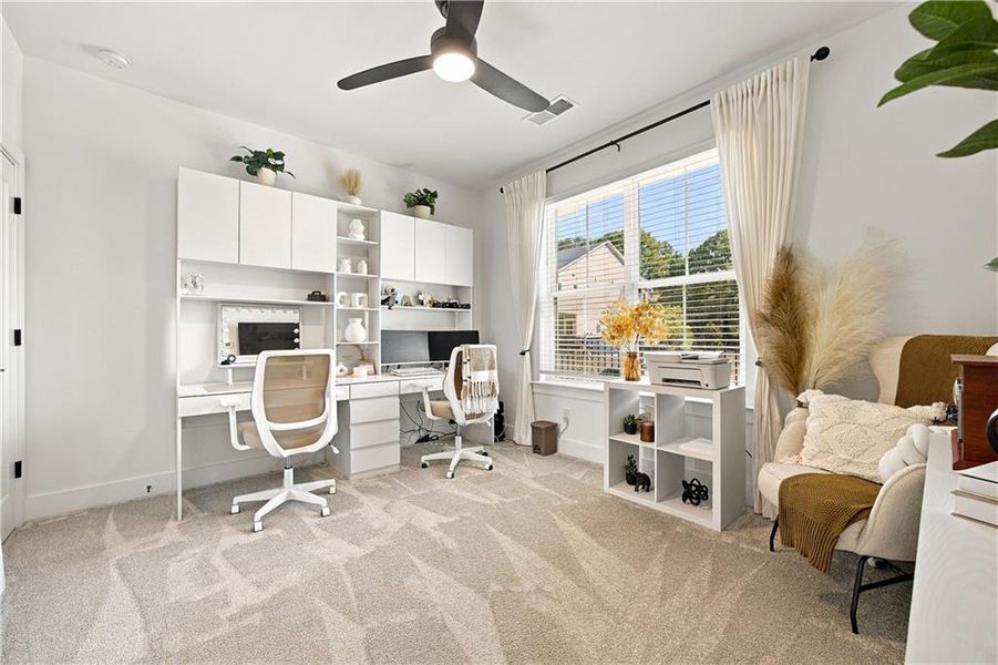 Furnished interior view inside a new home in , Alpharetta (Image 10). Furnished interior view inside a new home in , Alpharetta (Image 10).