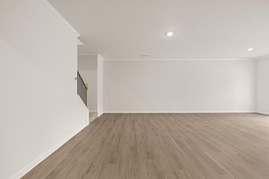 Spacious, unfurnished interior of a new home in Hughes Court, Dawsonville (Image 14).