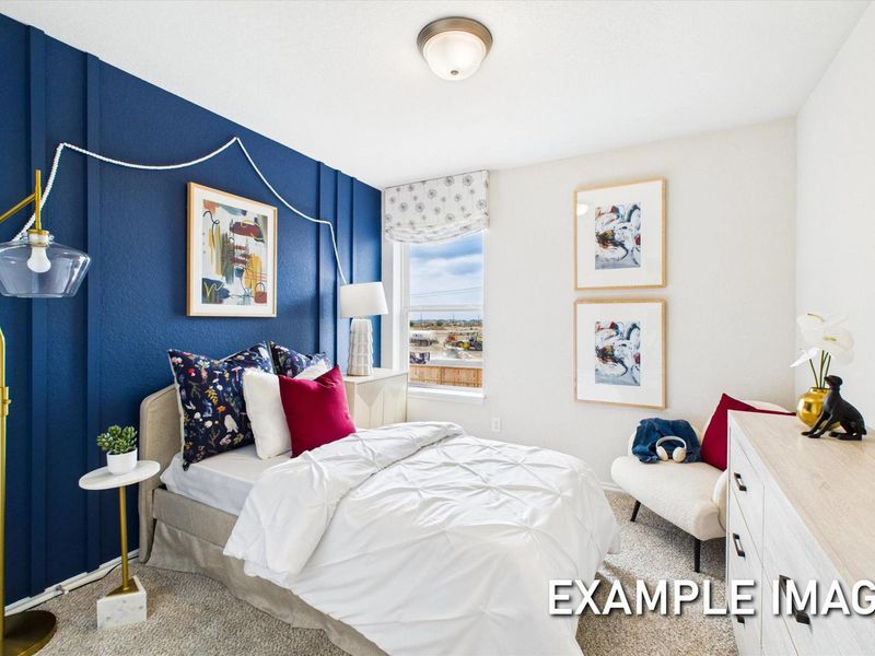 Representative furnished interior of a home built from the The Brazos B by Davidson Homes LLC in Applewhite Meadows, San Antonio (Image 16).