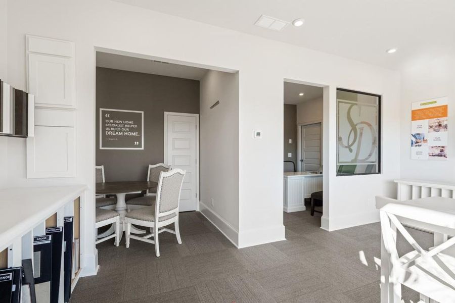Furnished interior view inside a new home in Laurel Ridge, Rock Spring (Image 12).