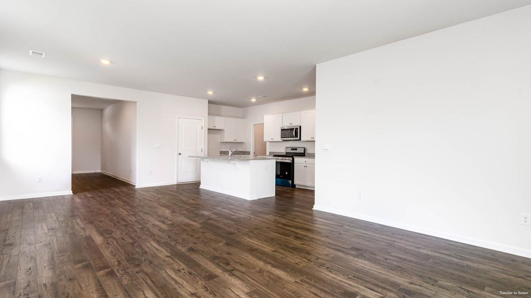 Spacious, unfurnished interior of a new home in The Haven at Indigo Preserve, Leland (Image 13). Spacious, unfurnished interior of a new home in The Haven at Indigo Preserve, Leland (Image 13).