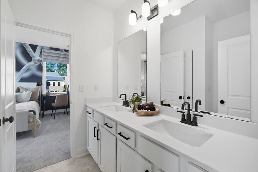 Representative furnished interior of a home built from the Easton by Taylor Morrison in Watson Park, Snellville (Image 31).
