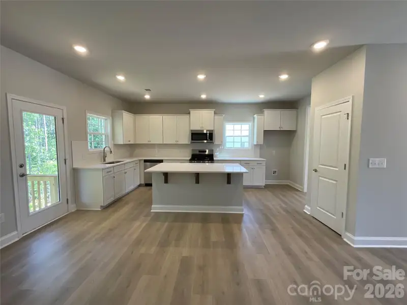 Spacious kitchen