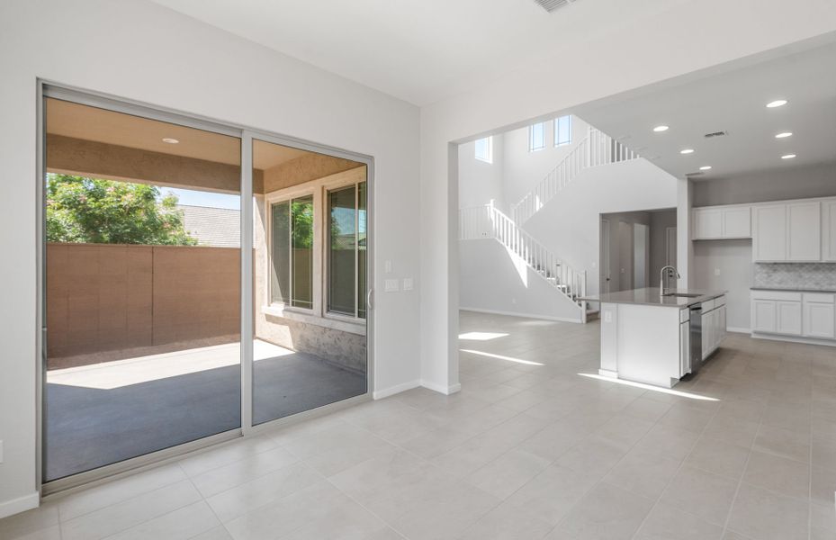 Spacious, unfurnished interior of a new home in Jorde Farms, Queen Creek (Image 30).