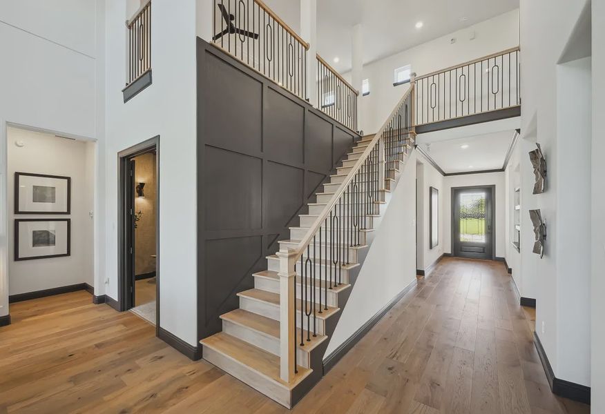 Plan 5058 stair - staged - 5 of 25 Plan 5058 stair - staged - 5 of 25