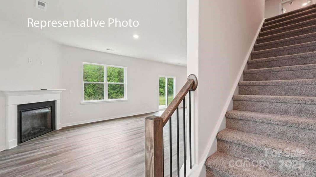 Spacious, unfurnished interior of a new home in The Hamptons at Hickory, Hickory (Image 27). Spacious, unfurnished interior of a new home in The Hamptons at Hickory, Hickory (Image 27).