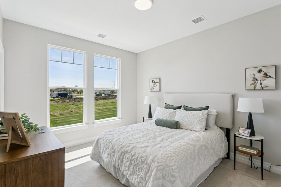 Furnished interior view inside a new home in The Courtyards at Cornerstone, Andover (Image 16). Furnished interior view inside a new home in The Courtyards at Cornerstone, Andover (Image 16).