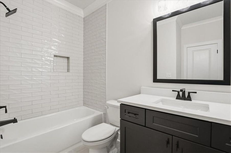 Furnished interior view inside a new home in , Lawrenceville (Image 7).