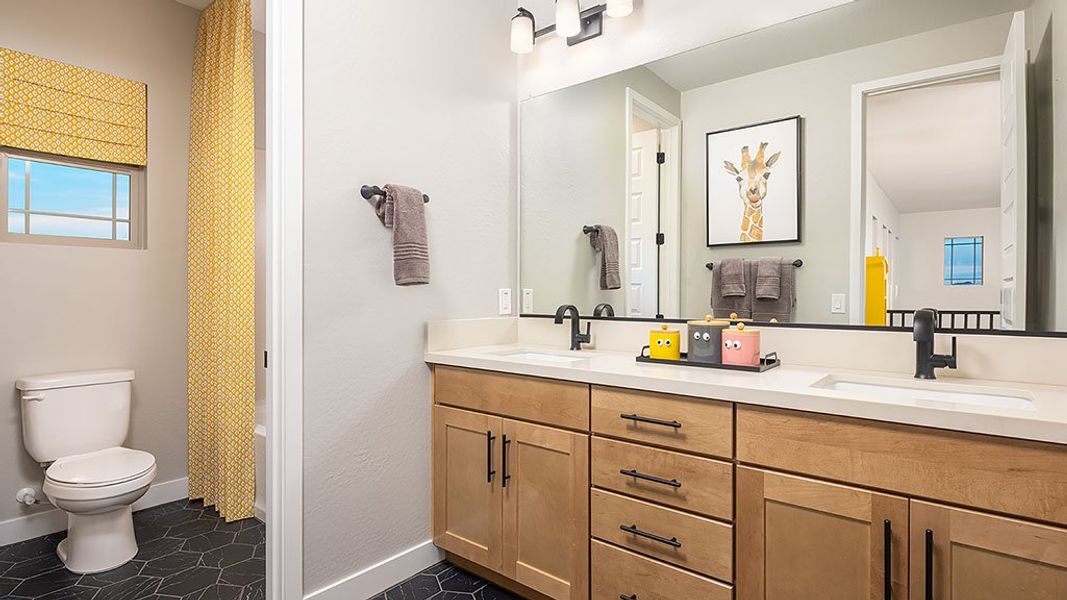 Furnished interior view inside a new home in Aloravita South, Peoria (Image 15).