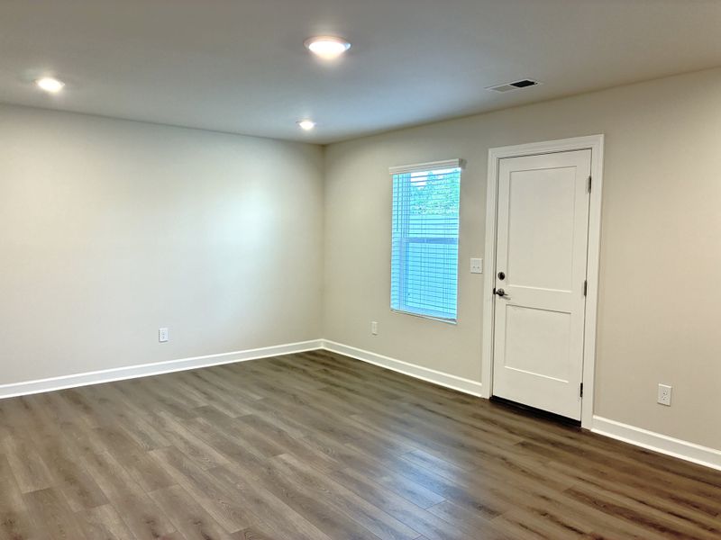 Spacious, unfurnished interior of a new home in Holly View, Greenville (Image 22). Spacious, unfurnished interior of a new home in Holly View, Greenville (Image 22).