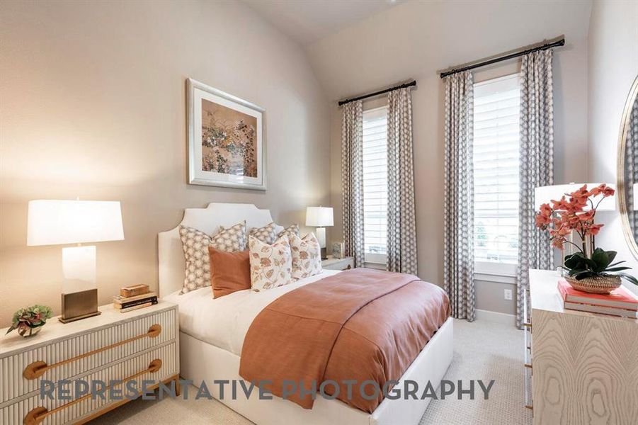 Furnished interior view inside a new home in Furst Ranch, Flower Mound (Image 10).