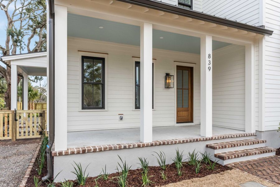 Exterior details and patio area of a home in , Mount Pleasant (Image 36).