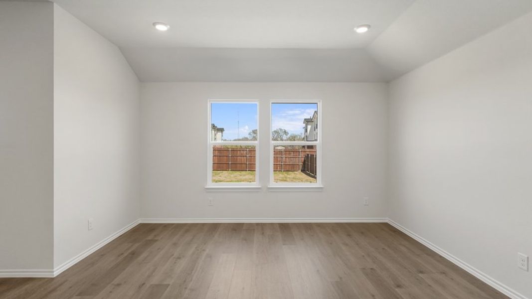 Representative unfurnished interior of a home built from the Denton by D.R. Horton in Saddlebrook, Waxahachie (Image 12). Representative unfurnished interior of a home built from the Denton by D.R. Horton in Saddlebrook, Waxahachie (Image 12).
