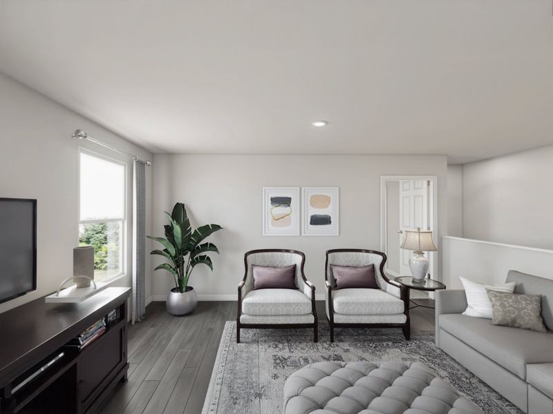 Furnished interior view inside a new home in Meadows of Chandler, Chandler (Image 14).