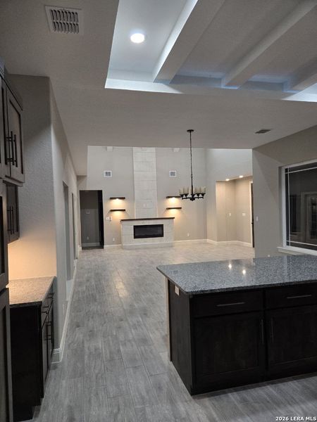 Furnished interior view inside a new home in , La Vernia (Image 6). Furnished interior view inside a new home in , La Vernia (Image 6).