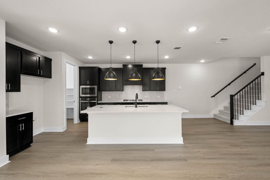 Furnished interior view inside a new home in Terrace Collection at Harvest, Argyle (Image 6). Furnished interior view inside a new home in Terrace Collection at Harvest, Argyle (Image 6).